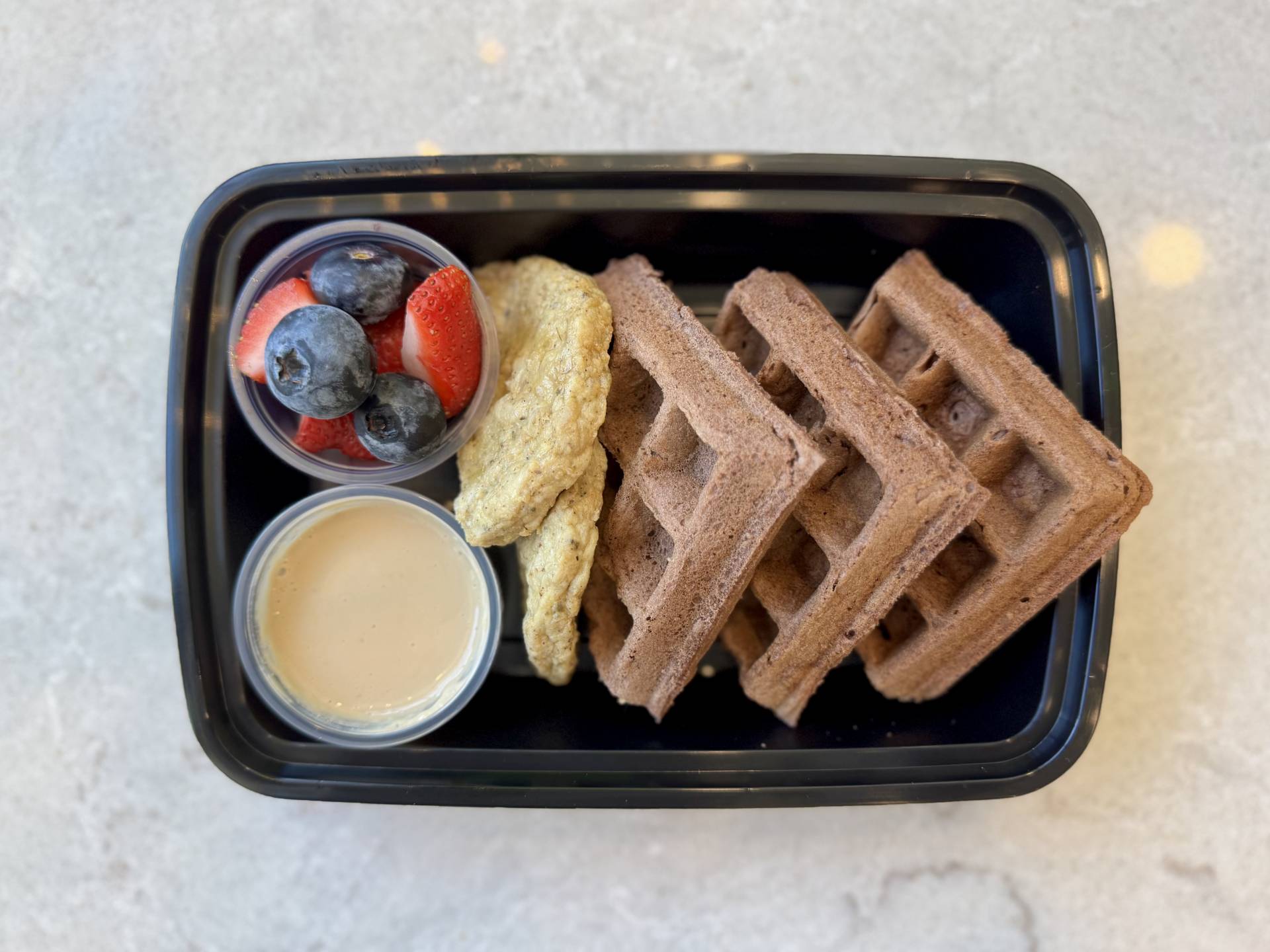 Cocoa Espresso Waffles