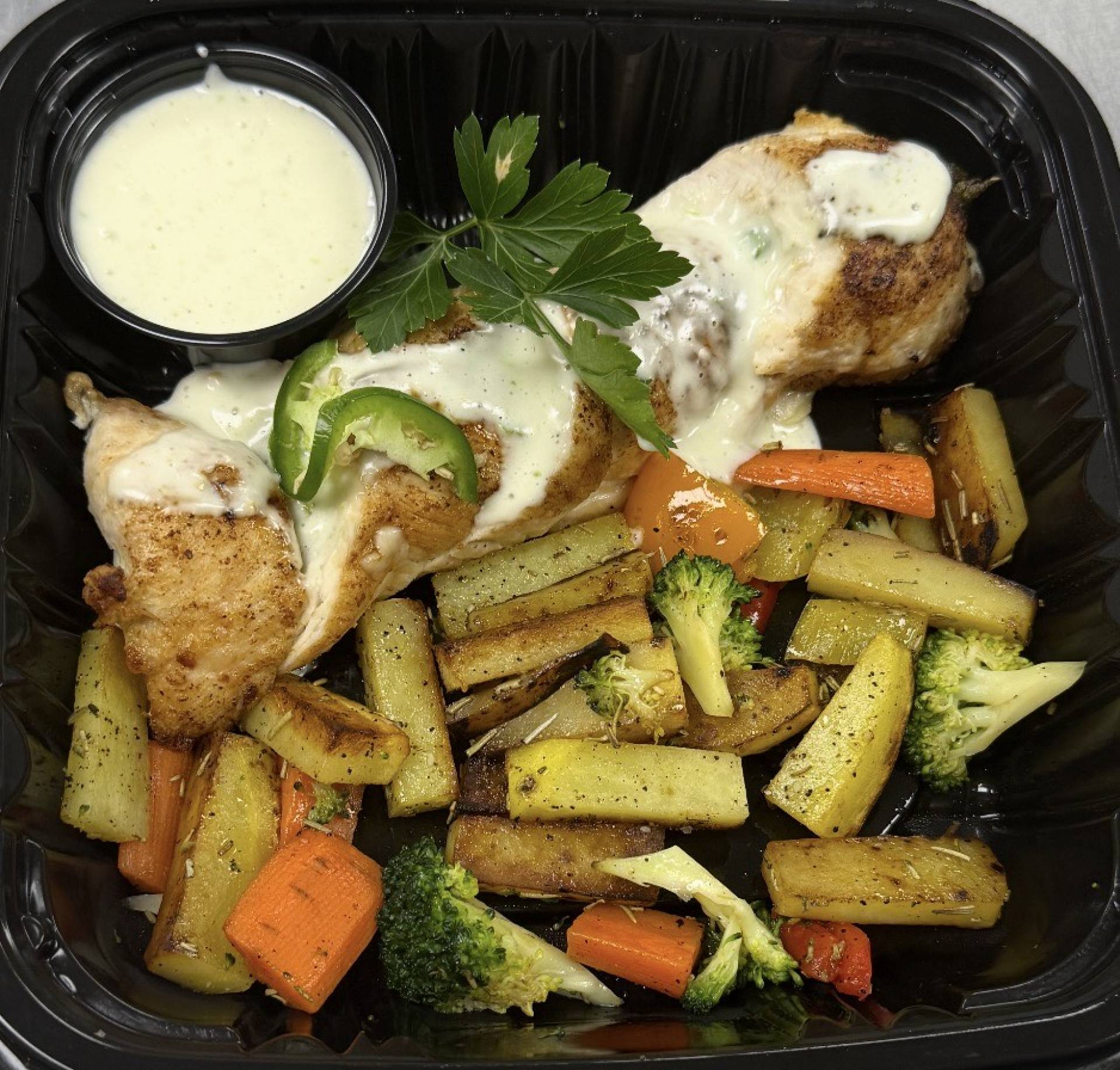 Stuffed Blackened Chicken