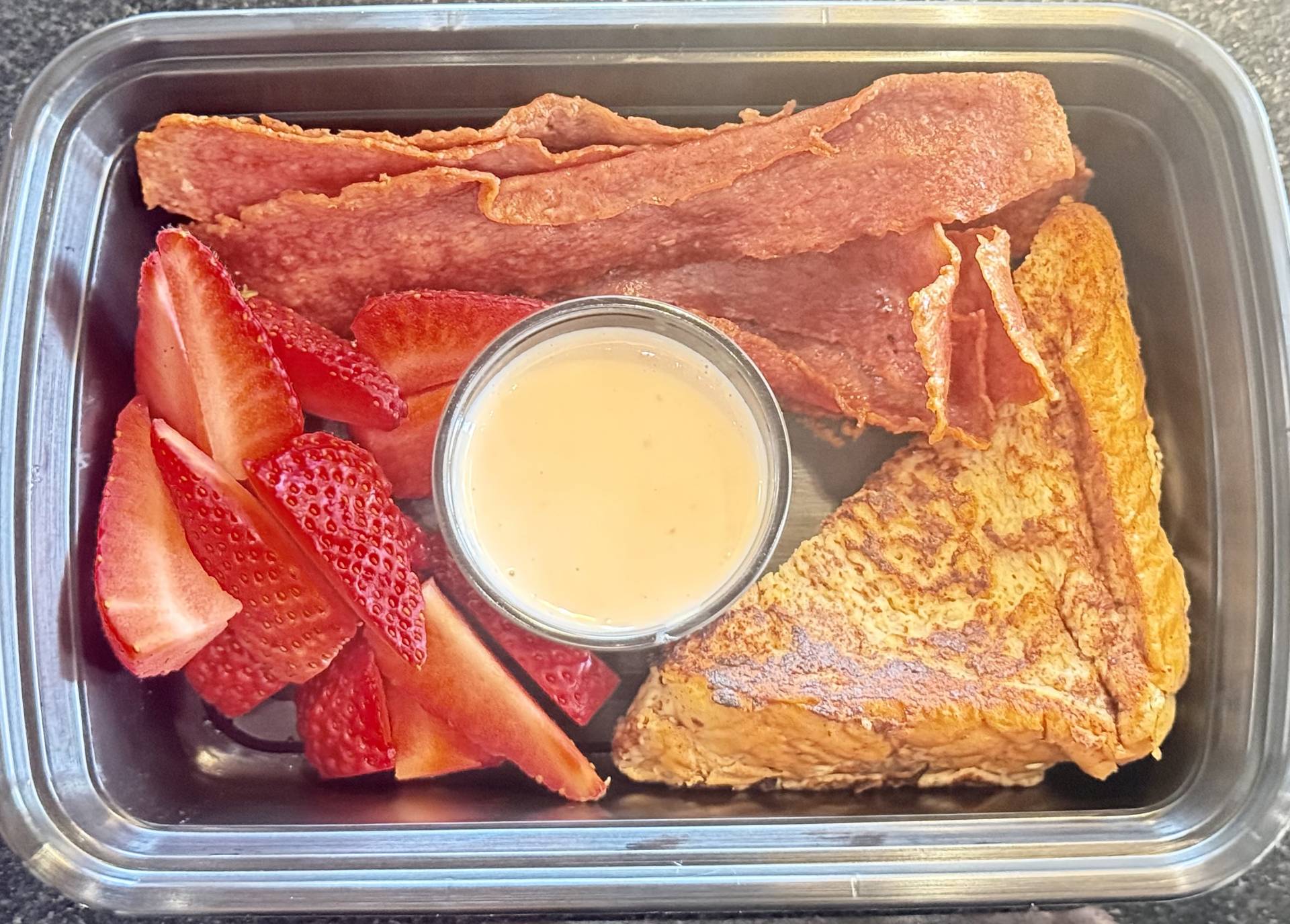 Strawberry Stuffed French Toast